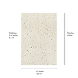 3 Sprouts - Tapis de jeu en mousse - Crème/Terrazzo