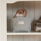 Dans le Sac - Pochette Mama - Gingham Sauge
