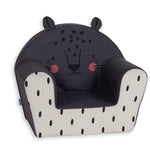 Fauteuil pour enfant en mousse souple, poids 1 kg, capacité 20 kg, dès 9 mois.