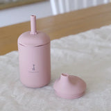 Micasso & Co. - Gobelet en silicone à paille et à bec
