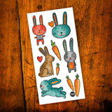 Pico - Tatouages temporaires - Les doux lapinous