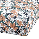 Perlimpinpin - Drap contour Mousseline de coton - Bouquet