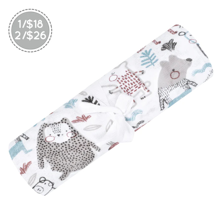 Perlimpinpin - Mousseline de coton 1/18$ - 2/26$ - Ours