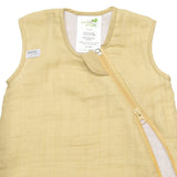 Perlimpinpin - Sac de nuit Mousseline Coton - Uni - Citron