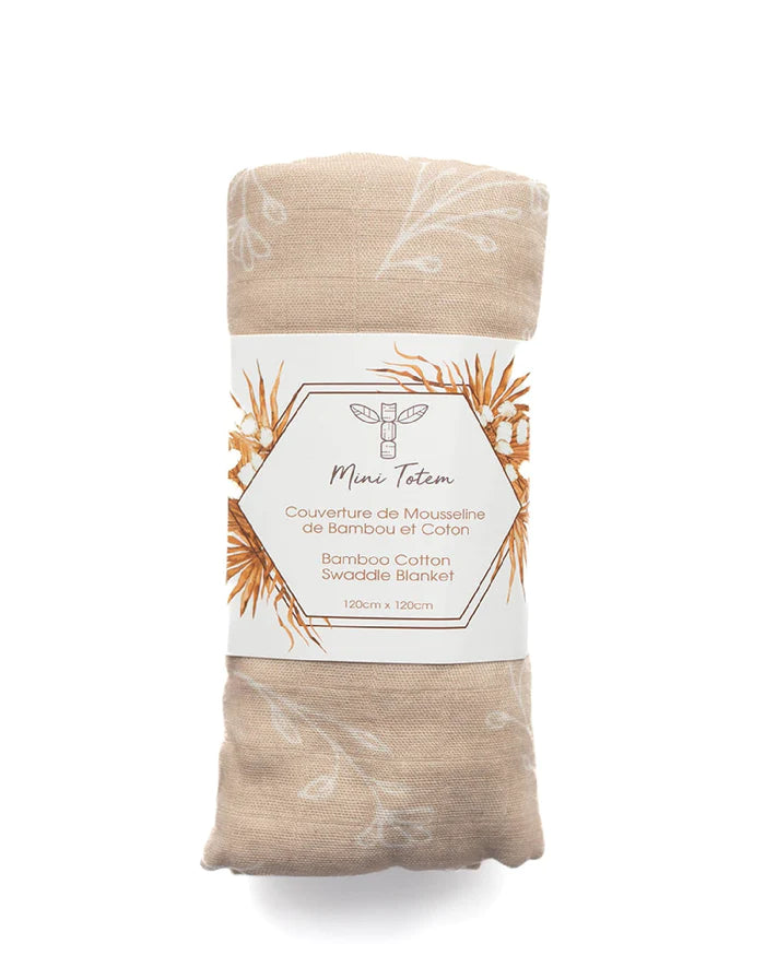 Mousseline de bambou-coton