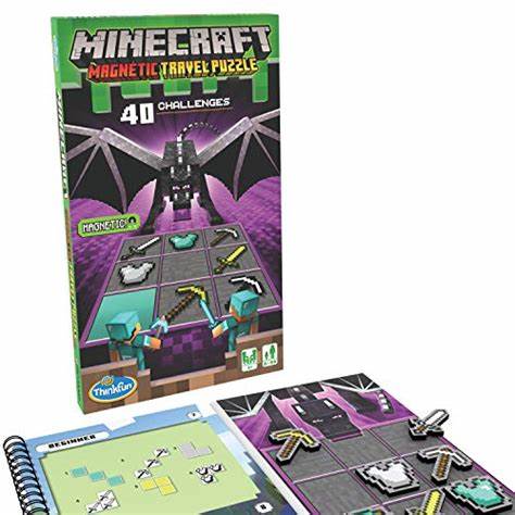 Puzzle magnétique de voyage Minecraft