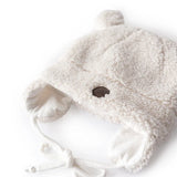 Petit Coulou - Tuque Ourson Sherpa - Crème