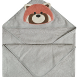 Perlimpinpin - Serviette à capuchon - Panda Roux