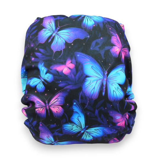 Les Petites Foufounes - Couche lavable - Papillons Hologramme FP