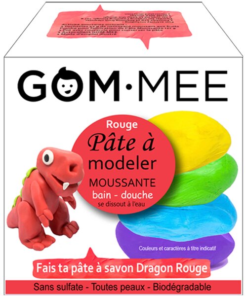 GOM-MEE - Ensemble de fabrication de Pâte à modeler moussante