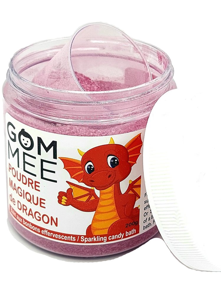 GOM-MEE - Poudre Magique de Bain aux bonbons effervescents 200g
