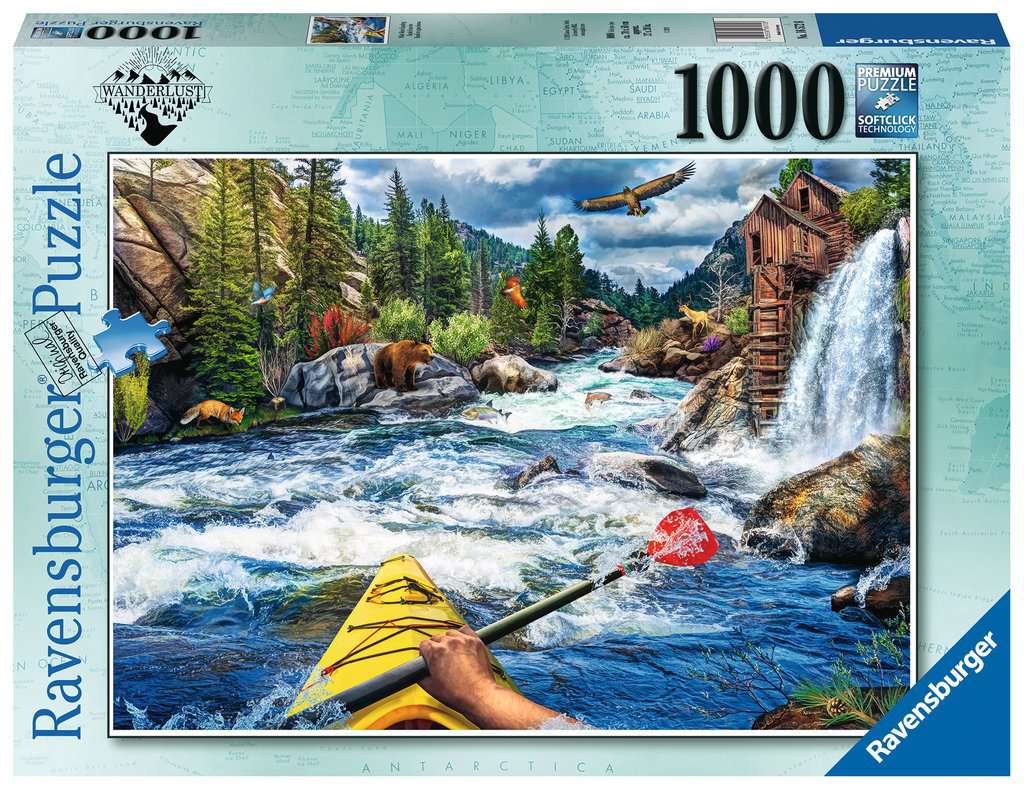 Casse-tête - Kayak d'eau vive 1000 pièces