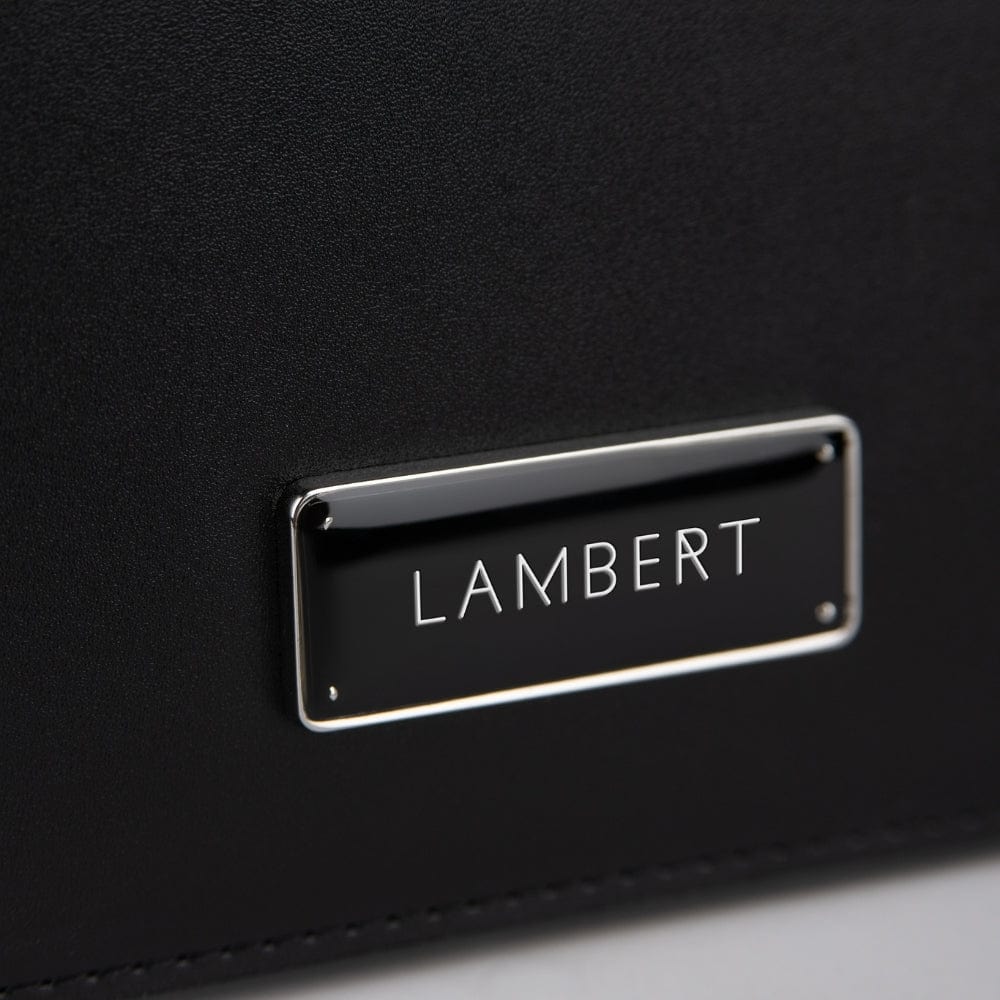 Lambert - Le Rebecca - Sac bandoulière en cuir vegan - Noir