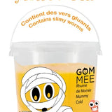 GOM-MEE - Seau de slime moussante - Rhume de Momie + Vers gluants