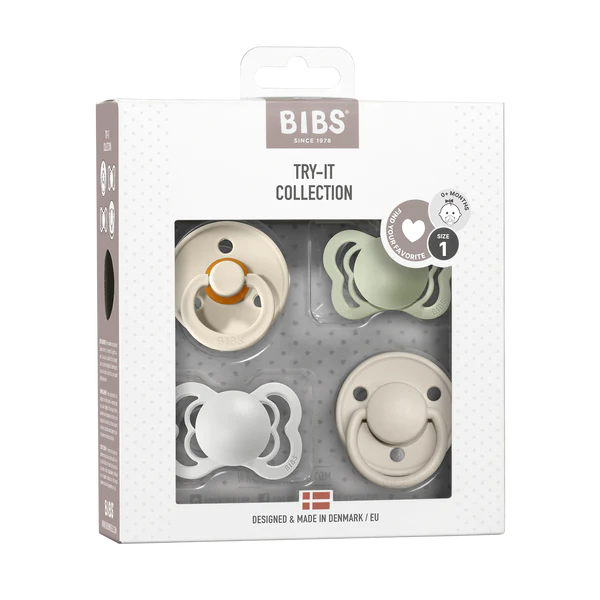 BIBS - Paquet de 4 suces Try-it Collection
