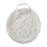 3 Sprouts - Tunnel de jeu pour enfants en tissu recyclé - Blueberry/Ivory