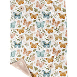 Veille sur toi - My little blanket - The flock of butterflies