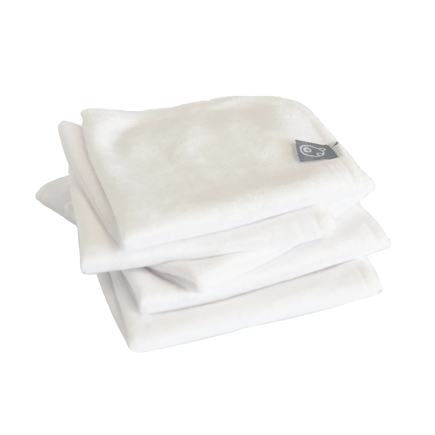Lingettes lavables (5pcs) - Blanc