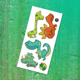 Pico - Tatouages temporaires - Les dinos