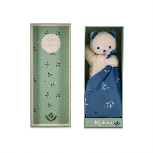 Kaloo - Doudou ours carré douceur