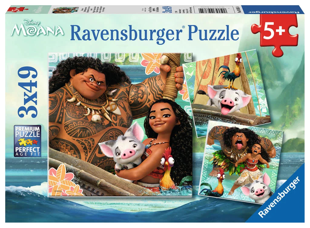 Casse-tête - Moana - La légende du bout du monde 3x49 pièces