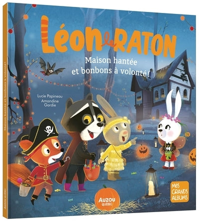 Auzou - Léon le raton Maison hanté
