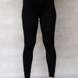 Rose Maternité - Legging sans couture - Noir