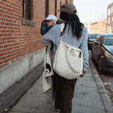 Dans le Sac - Sac à couches MAMA - Gingham Beige