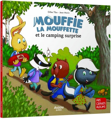 Auzou - Mouffie la mouffette et le camping surprise