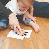 Clean touch ink pad