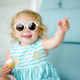 Babiators - Lunettes de soleil rondes Euro "Sweet Cream"