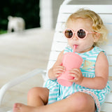 Babiators - Lunettes de soleil non-polarisées rondes Euro - Peachy Keen