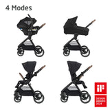 Maxi-Cosi - Système de voyage Oxford + nacelle Oria - Noir