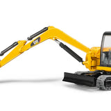 Bruder - CAT Mini excavateur avec travailleur