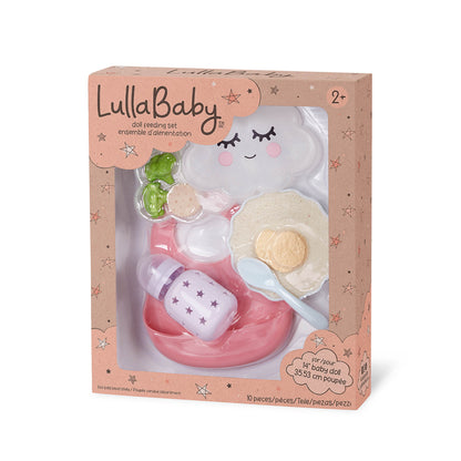 Lullababy - Ensemble repas pour poupée 35.5 cm