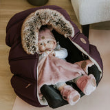 Petit Coulou - Tuque Ourson Minky - Rose