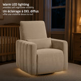 Maxi-Cosi - Fauteuil pivotant, coulissant et inclinable Dorian avec veilleuse