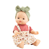 Paola Reina - Bébé Gordis - Frederica - Salopette-robe fleurie et bandeau