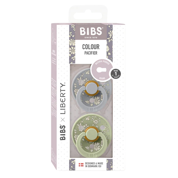 BIBS - Pack of 2 Liberty pacifiers