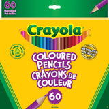 Crayola - 60 crayons de couleur