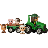 Flek - Ensemble tracteur & remorque avec figurines - Romi