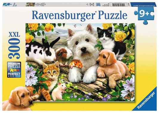 Casse-tête - Amis animaux contents 300pcs