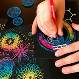 Play Monster - Spirograph - Gratter & Scintiller Bilingue