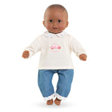 Corolle - Vêtements 30 cm - Week-end à Paris - T-Shirt manches longue et Jeans