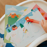 Djeco - Coloriage à l'eau/4 saisons