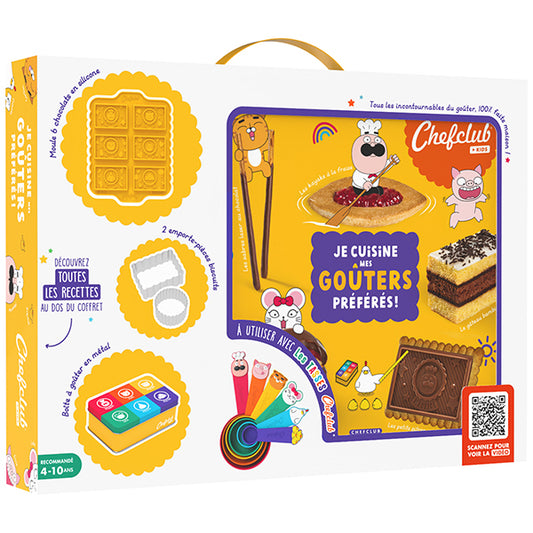 Coffret : mes goûters préférés