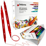 DeSerres - Dual Tip Markers - 100 pieces
