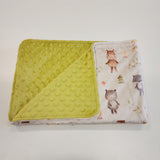 Oops - Couverture Minky - Amis de la forêt