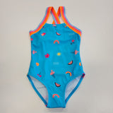 Color Kids - Maillot de bain 1 pièce Sangle élastique - River Blue