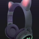 Lexibook - Casque sans fil lumineux - Chat